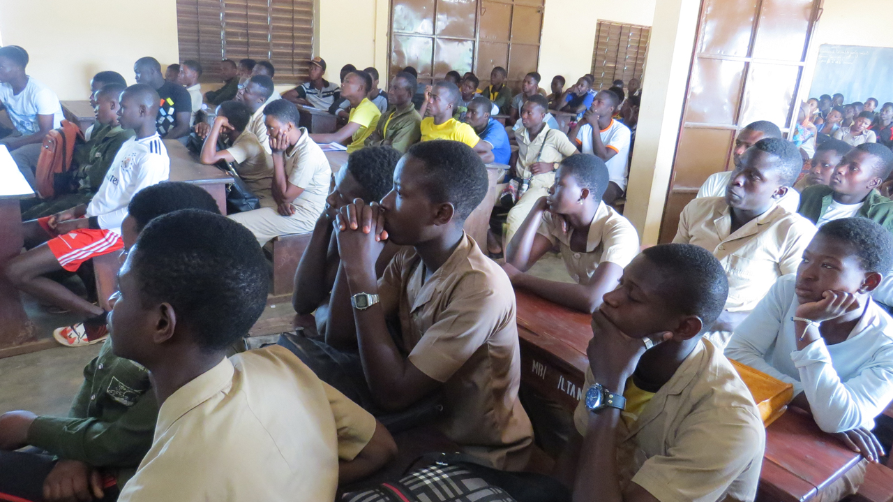 Les jeunes à Natitingou suivent une formation au Lycée Technique Agricole.